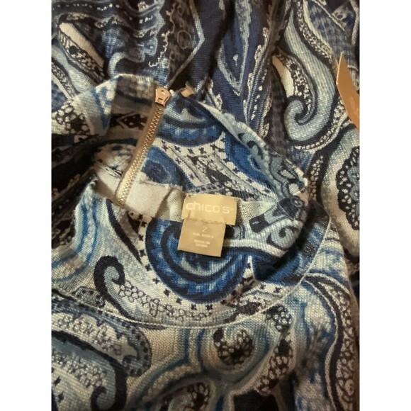 NEW Chicos 2 US L Sweater 2 Piece Set Long Sleeve Tunic With SOFT Cardigan NWT - Picture 11 of 16